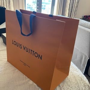 Louis Vuitton paper bag